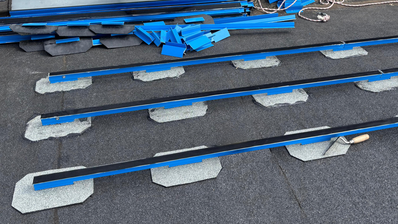 SolarClip FlexMount Bitumen Structure